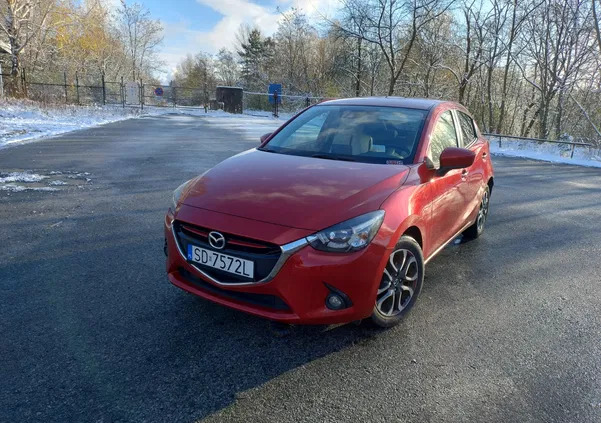 mazda śląskie Mazda 2 cena 36900 przebieg: 167000, rok produkcji 2015 z Suchań